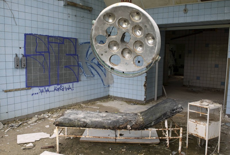 Früher waren die Beelitz-Heilstätten eine Lungenheilanstalt.