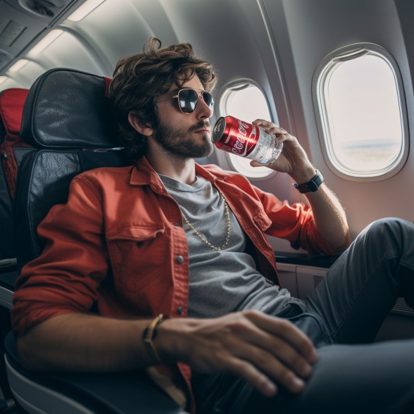 Dass bestimmte Getränke anders schmecken oder wirken hat hauptsächlich mit den geänderten Druckverhältnissen im Flugzeug zu tun. Und genau diese Druckverhältnisse sind auch der Grund, weshalb FlugbegleiterInnen es hassen, wenn du eine Cola oder - noch schlimmer - eine Cola Light bestellst.