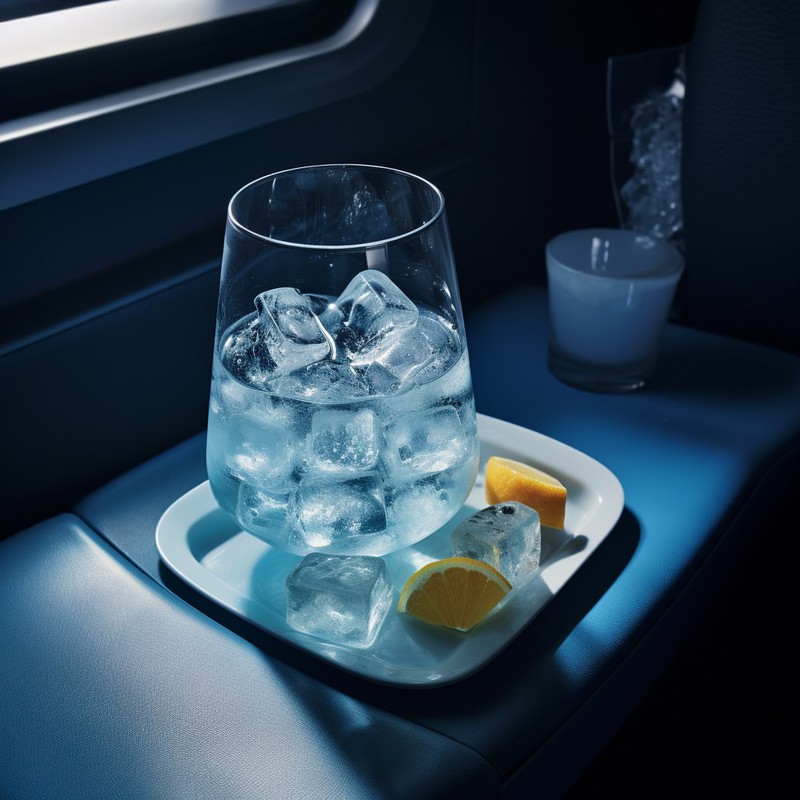 Im Flugzeug sollte man nie Eiswürfel zu seinem Getränk bestellen. Denn das Wasser kann verunreinigt sein