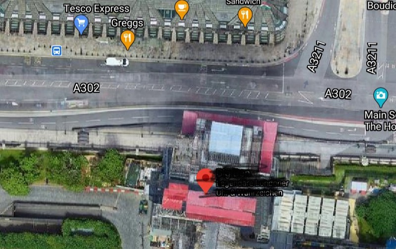 Das bekannte Wahrzeichen befindet sich in London.