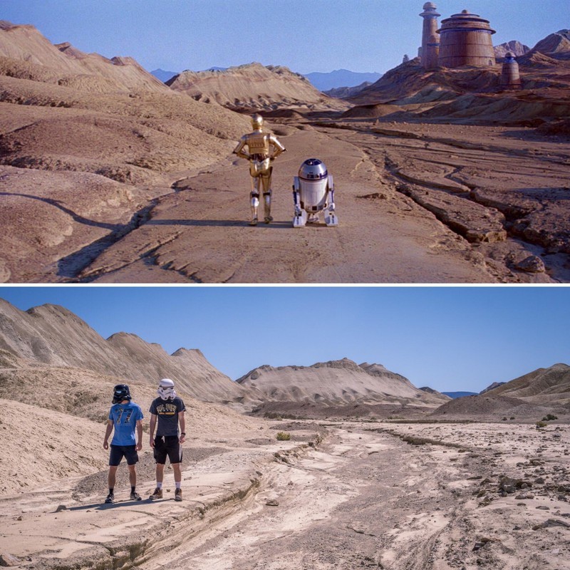 Im berühmten Death Valley Nationalpark in den USA wurden ebenfalls viele Szenen aus „Star Wars“ gedreht