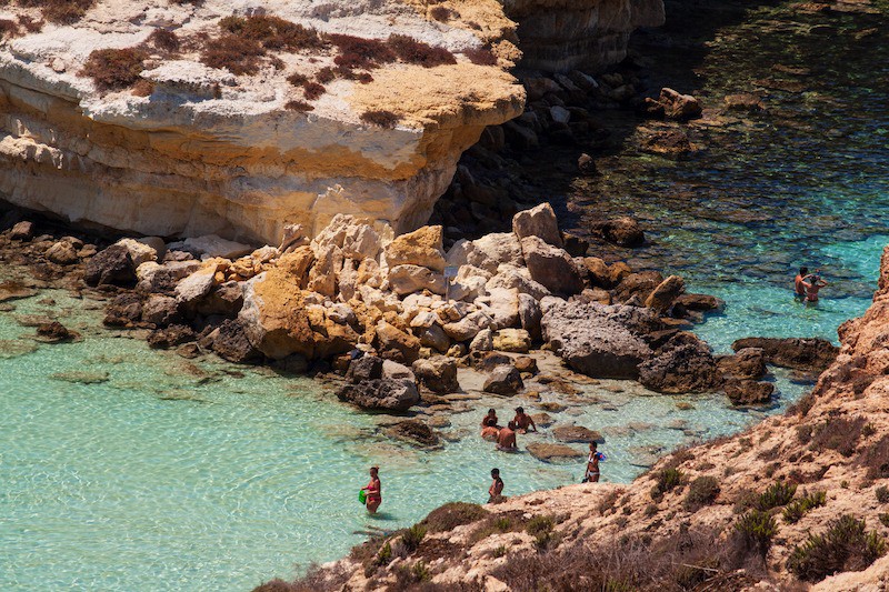 Spiaggia dei Conigli ist auch bekannt als Hasenstrand.