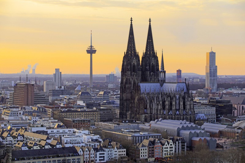 Der Kölner Dom ist eines der bekanntesten Wahrzeichen Deutschlands.