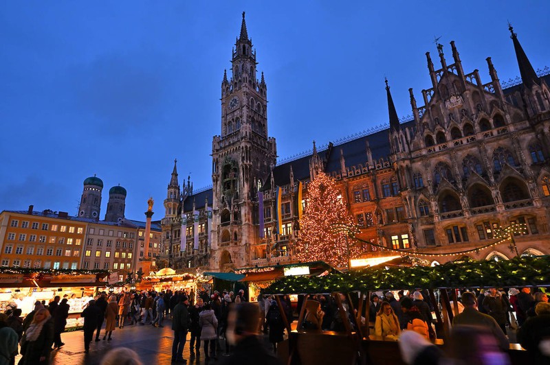 München hat einen der schönsten Weihnachtsmärkte in Europa.