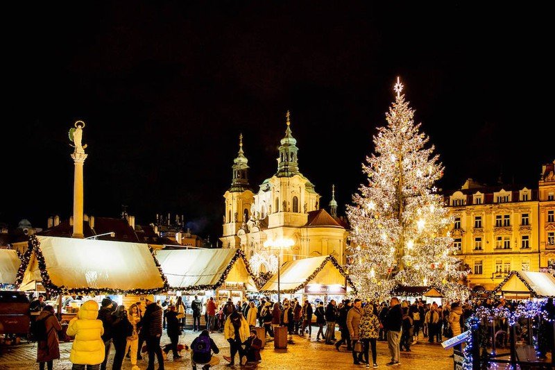 Prag ist unter den Top 3 der weihnachtlichsten Städten Europas.