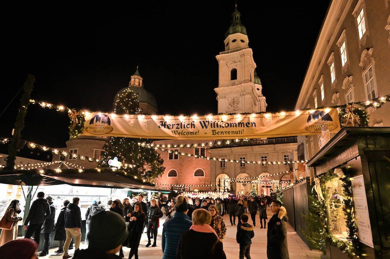Salzburg hat einen der schönsten Weihnachtsmärkte Europas.
