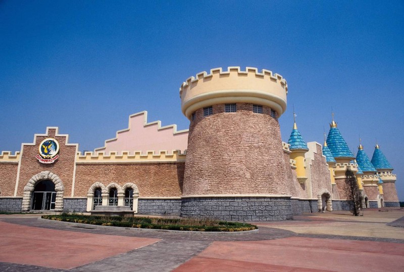 Das Wunderland in Peking ist eine Kopie von Schloss Neuschwanstein.