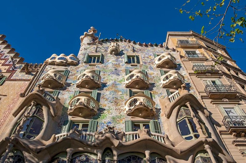 Die Gebäude von Gaudi haben definitiv einen Platz im Ranking verdient.