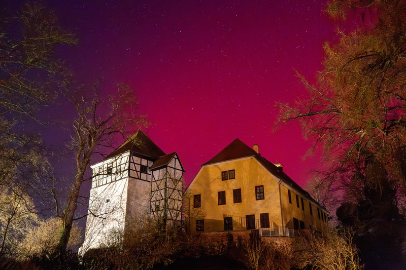 Im März könnte es in Deutschland zu Polarlichtern kommen.