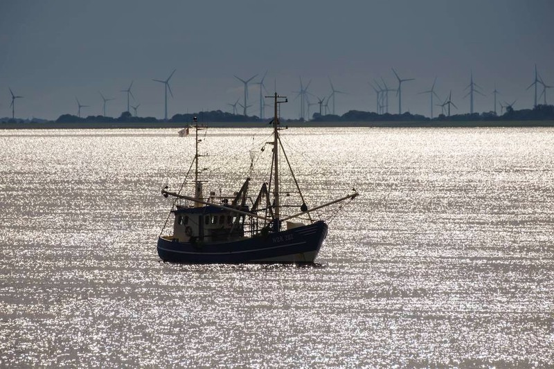 Ein Schiff ist am Montagmorgen auf Norderney gestrandet.