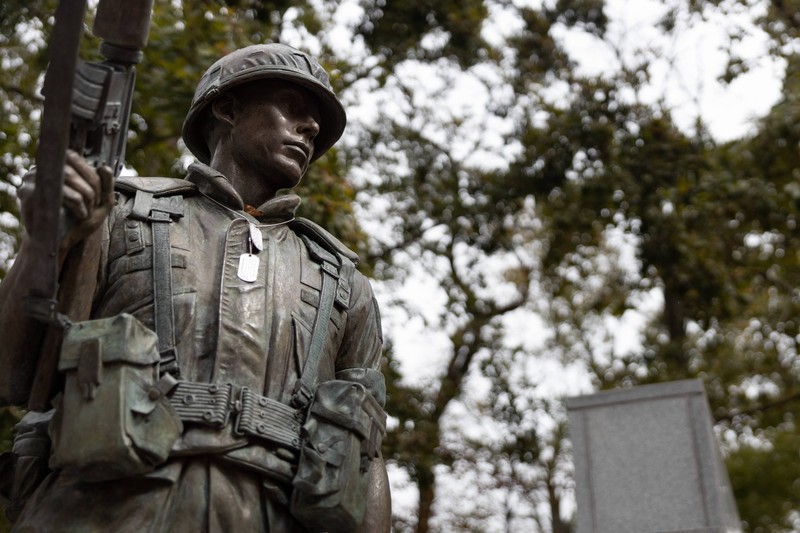 Das Beirut Memorial im Libanon erinnert an die verheerenden Bombenanschläge von 1983, bei denen 241 US-Marines und 58 französische Soldaten getötet wurden.