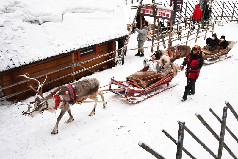 Rovaniemi ist der erste Ort mit Schneegarantie in Europa.