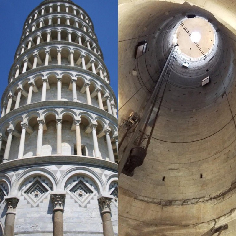Der Turm von Pisa mal aus einer ganz anderen Perspektive. So sehen ihn die wenigsten.