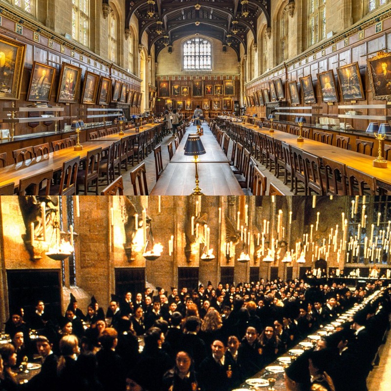 Die „Harry Potter“-Filme wurden nicht direkt in der Halle von Oxford gedreht, sondern die Location diente nur als Inspiration.