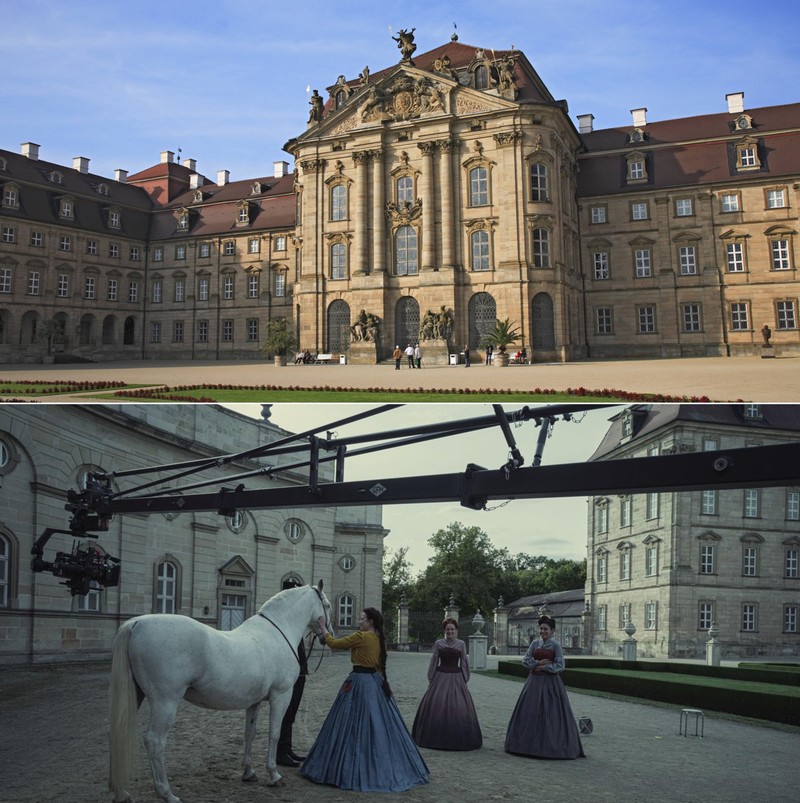 Schloss Weissenstein steht im Mittelpunkt in „Die Kaiserin“ auf Netflix.