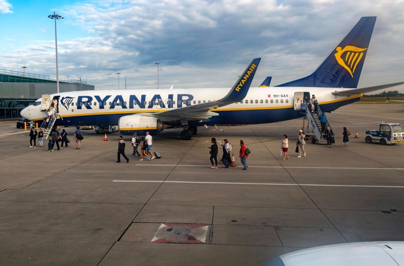 Ryanair ist in Europa wohl die bekannteste Fluggesellschaft für Billigflüge.