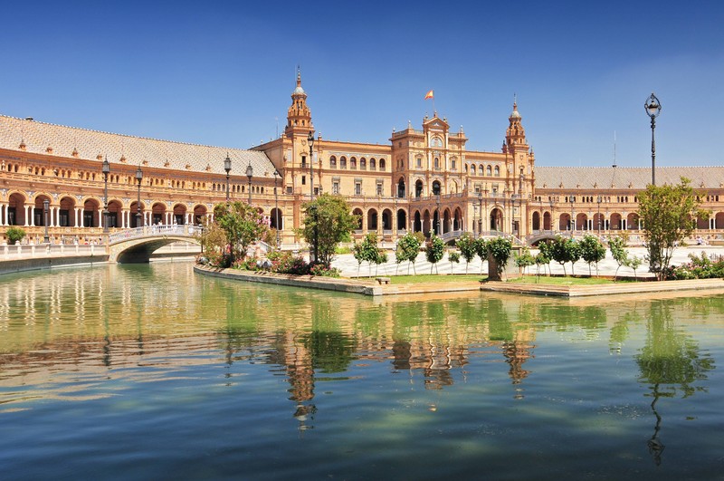 Eine Sehenswürdigkeit in Andalusien.