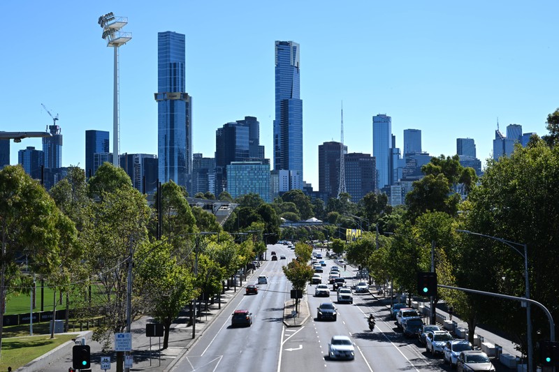 Die Stadt Melbourne bietet eine exzellente Infrastruktur. 