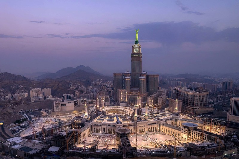 Mekka ist eine besondere Stadt und bietet eine schöne