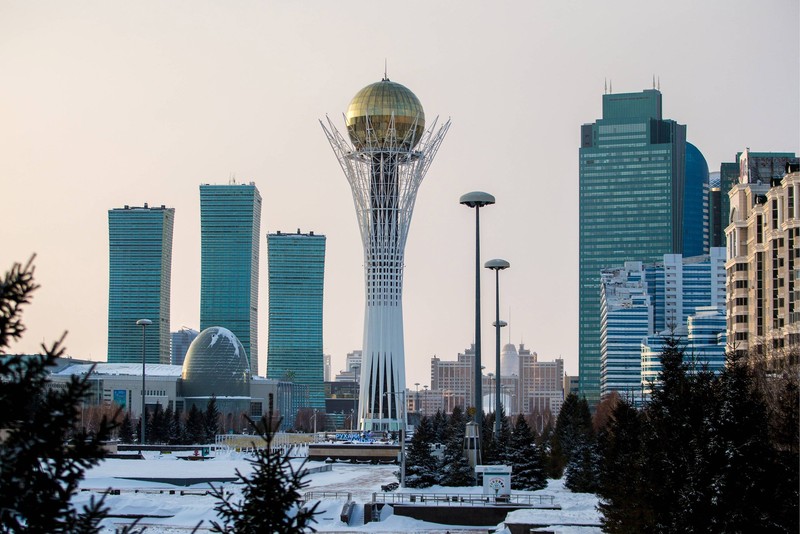 Die Architektur in Astana ist noch bemerkenswerter als die Temperaturen.