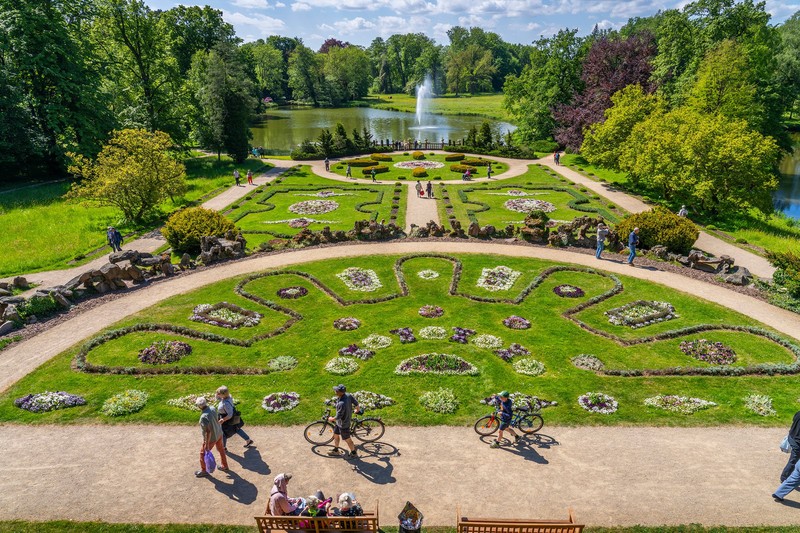 In Wiesenburg Mark gibt es sogar ein großes Schloss mit weitläufigem Park.