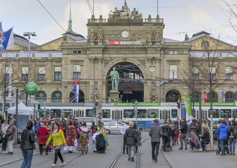 In Zürich beginnt für viele Reisende der erste Eindruck einer Stadt.