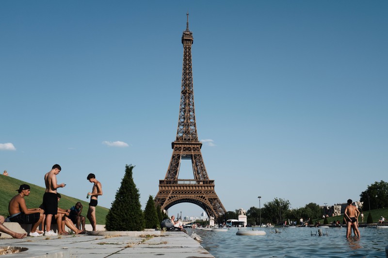Paris kann man von Deutschland aus mit dem Zug erreichen.
