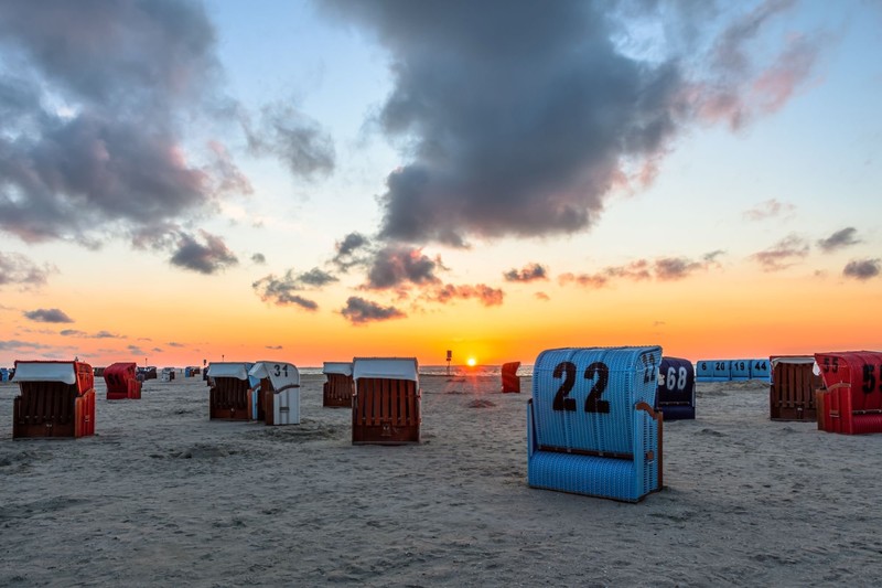 An der Nordsee lässt sich wunderbar Wintercamping betreiben.