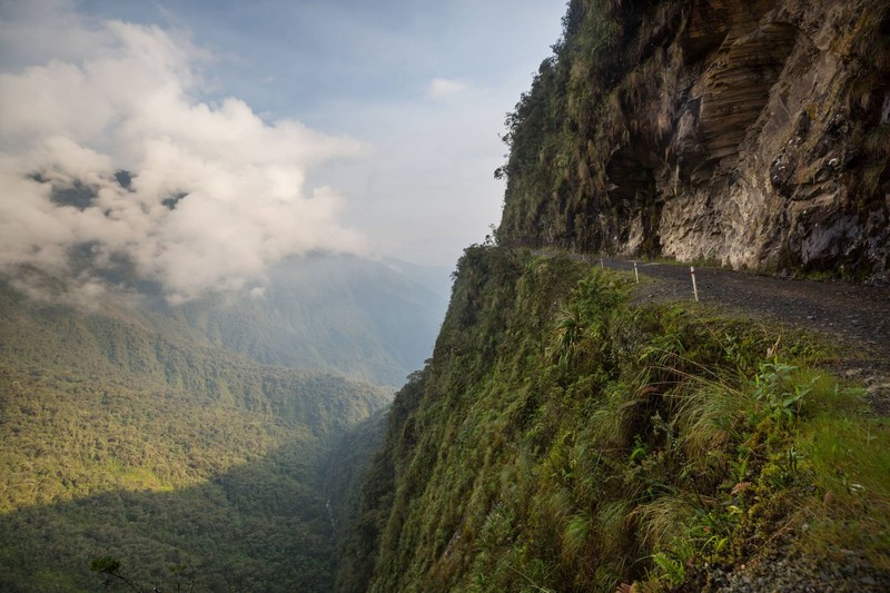 El Camino de la Muerte befindet sich in Bolivien und ist die gefährlichste Straße der Welt.
