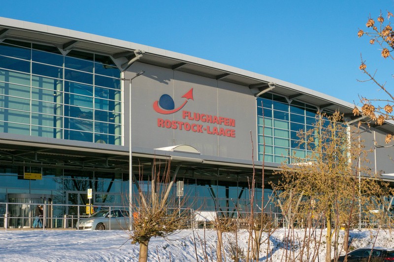 Der Flughafen Rostock-Laage ist bei Reisenden aus Norddeutschland beliebt.