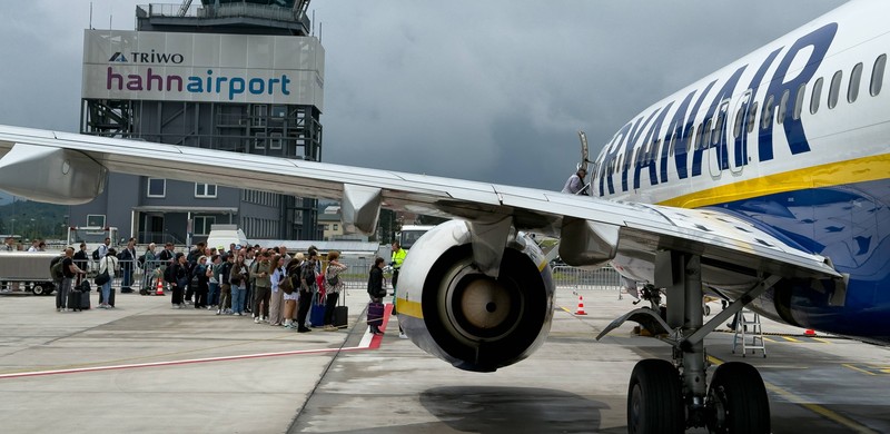 Frankfurt-Hahn schneidet bei Passagieren nicht sehr gut ab.