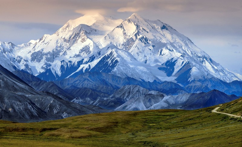 Der Mount McKinley ist der höchste Berg in Nordamerika.