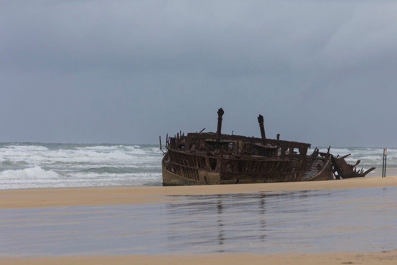 Platz 2 belegt ein Strand in Australien.