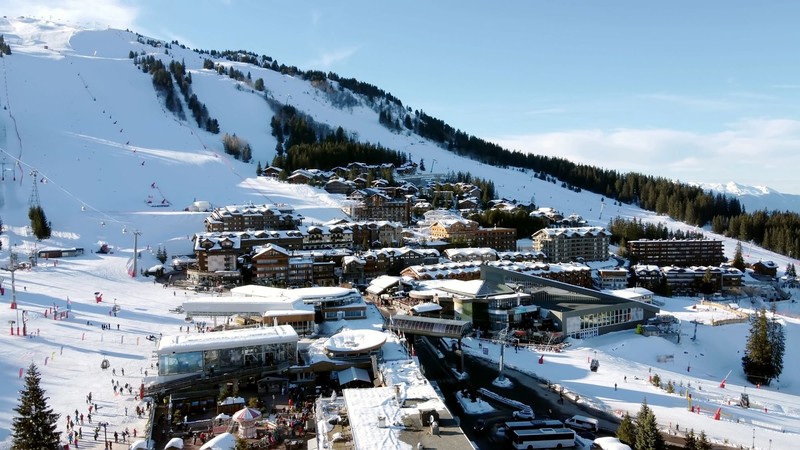 Les 3 Vallées ist ein besonders großes Ski-Gebiet.