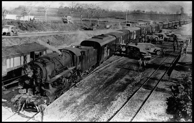 In einem Tunnel in Italien 1944 kam es zu einer Rauchvergiftung der Passagiere.