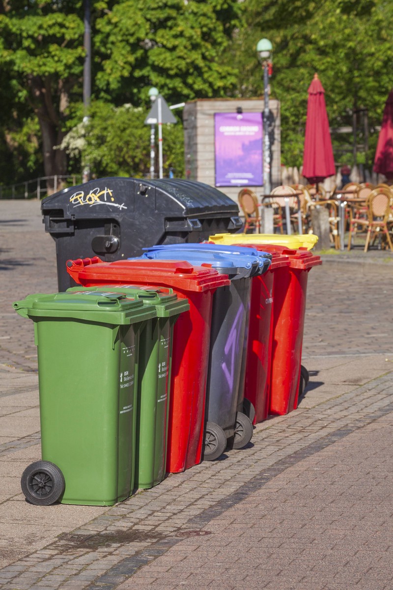 Mülltrennung wird in Deutschland groß geschrieben.